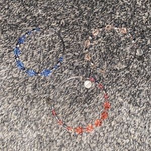 Group of three bracelets for someone. Being purchased already.